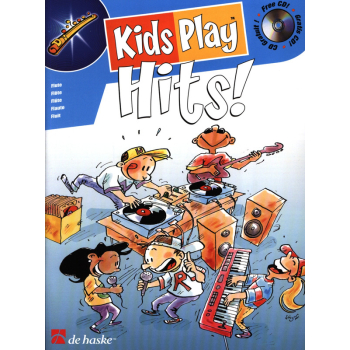 Zbiór nut solo na flet Kids Play Hits! + CD, De Haske